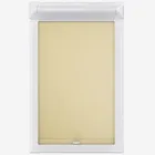 Optima Blackout Natural Perfect Fit Roller Blind