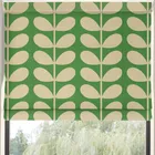 Orla Kiely Jumbo Solid Stem Made To Measure Roman Blind Green