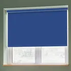 Banlight Duo Fr Glacier Blue (blackout) Flame Retardant Roller Blinds
