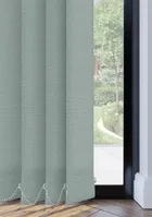 Pale Denim Linen Touch Vertical Blind