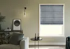 Velvet Opulence (blackout) Storm Grey - Roman Blind