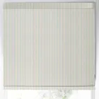 Laura Ashley Candy Stripe Made To Measure Roman Blind Pale Ochre