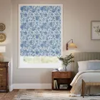 Regency Trail Blue Roman Blind