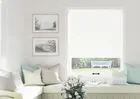Trinity (blackout) Cotton White - Twist&fit Roller Blind