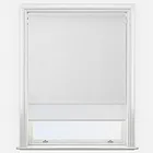 Plaza Whisper & White Double Roller Blind