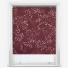 Sonova Studio Kaleidoscope Leaves Berry Red Roller Blind
