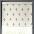 Emily Bond Globe Made To Measure Blackout Roller Blind Pebble