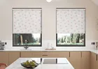 Daphne Vermillion - Motorised Roller Blind