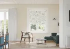 Cleo Blue Frost - Twist&fit Roller Blind