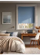 Robin's Egg Blue Blackout Roller Blind