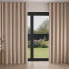 Novi Beige Wave Curtain Blinds Uk