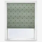 Sophie Allport Hedgehogs Pale Green Roman Blind