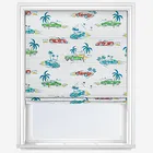 Cath Kidston Fast Cars Cream Roman Blind