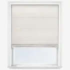 Touched By Design Luxe Faux Silk Oyster Roman Blind