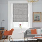 Scribble Cool Grey Roman Blinds