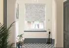 Cyrus Crushed Velvet Bright Silver - Twist&fit Roman Blind