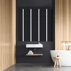 Chroma Faux Wood Blind With Arctic Ladder Tapes
