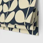 Orla Kiely Jumbo Solid Stem Whale Motorised Blinds Uk