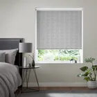 Insta Fit No Drill Verbena Blackout Charcoal Roller Blinds - Fit In 30