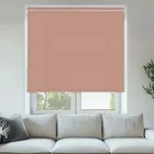 Vibe Blackout Blush Pelmet Roller Blinds - Light Control