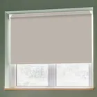 Banlight Duo Fr Stone Grey (blackout) Grip Fit Roller Blinds
