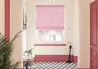 Lace Stripes Lipstick Pink - Roman Blind