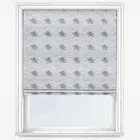 Hydrangea Sterling Roman Blind