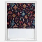 Peru Indigo Roman Blind
