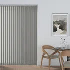 Linenweave Charcoal Vertical Blind