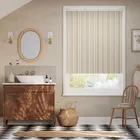 College Stripe Neutral Roller Blind