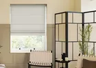 Akoya Faux Silk Lustre Flint - Twist&fit Roman Blind