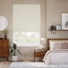 Inara Pure Linen Ivory Roman Blind