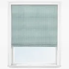 Pencil Stripe Ocean Roman Blind