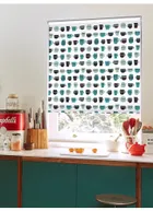 Teacups Aqua Roller Blind