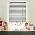 Filtra Silver (perforated) Perfect Fit Venetian Blinds