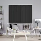 Mono Fr Black Vertical Blinds