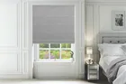 Verona Silver - Luxury Soft Sheen Roman Blind