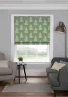 Eb Bracken Green Roman Blind