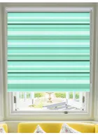 Coastal Stripe Ocean Roller Blind