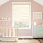 Cream Wooden Blind Wooden Blind - 50mm Slat