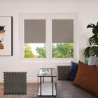 Lucid Graphite Perfect Fit Roller Blinds