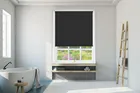 Serena Black - Vinyl Blackout Roller Blind