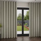 Emily Bond George Stripe Indigo Wave Curtain Blinds Uk