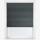 Moon Spectrum Charcoal Roman Blind