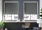 Trinity (blackout) Fossil Grey - Twist&fit Roller Blind