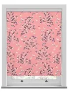 Sara Miller Butterflies & Trellis Peach Roller Blind