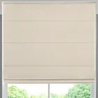 Kivu Made To Measure Roman Blind Ivory