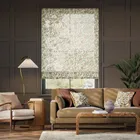 William Morris Fruit Voile Autumn Roman Blind