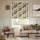 Bloom Peach Vanilla Roman Blind