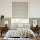 Eco-friendly Riley Oyster Grey Roman Blind